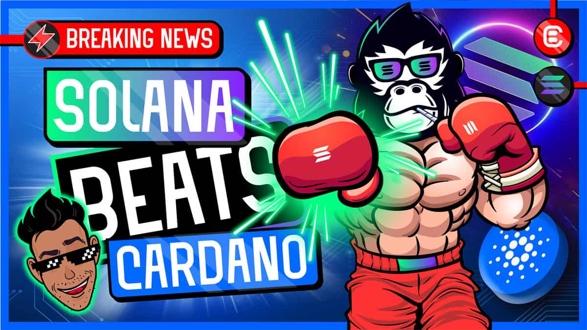 Solana Beats Cardano