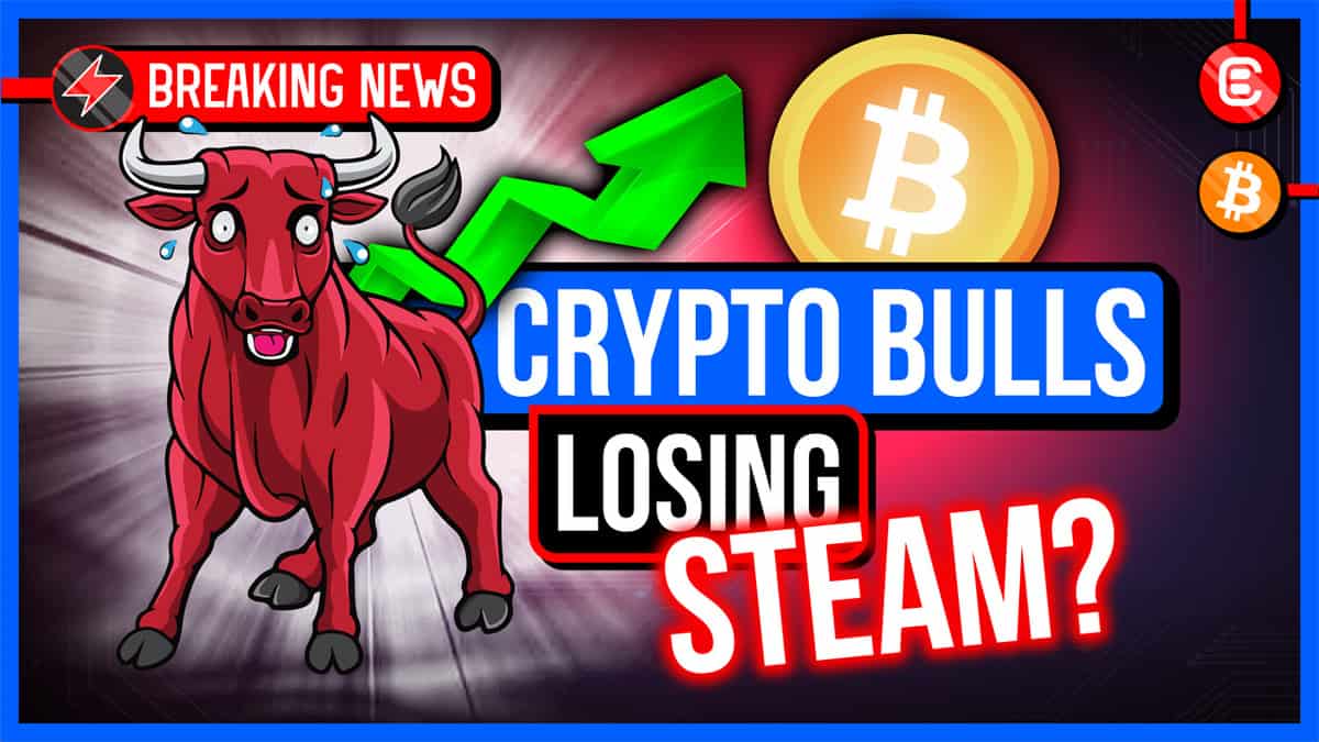 Bitcoin bulls loosing steam