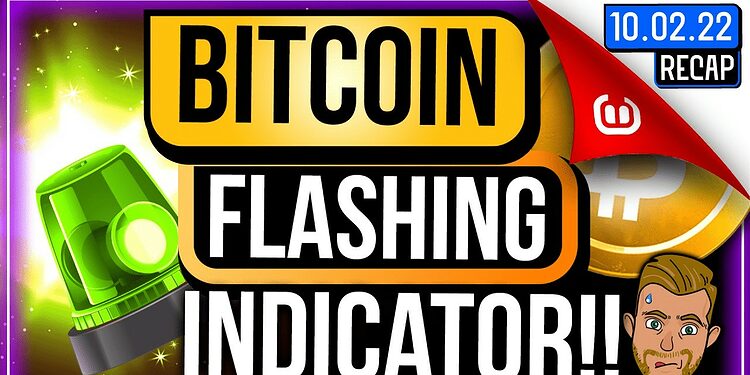 Bitcoin Flashing indicator